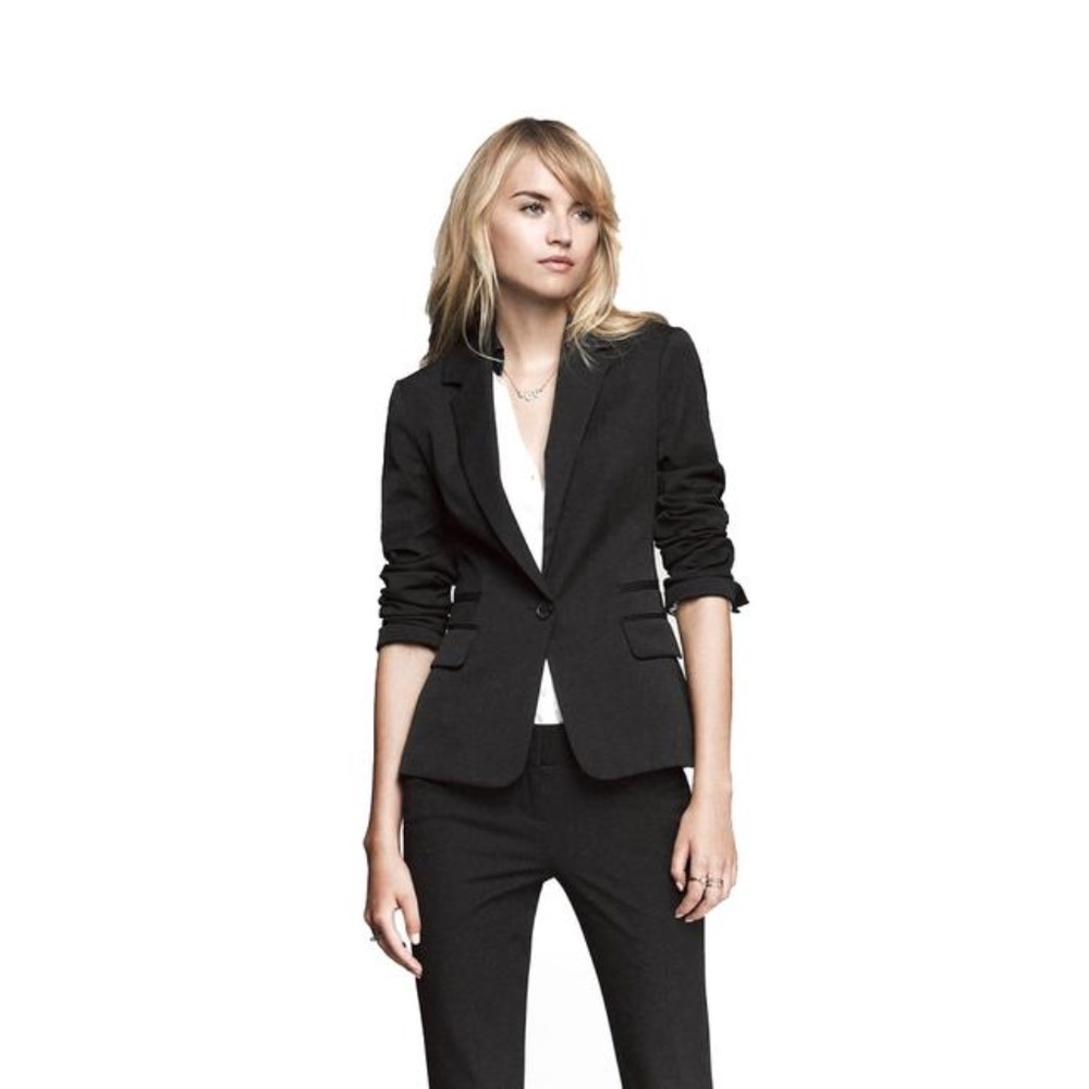 New 2 Xs Express Design Studio One Button Blazer … - image 2